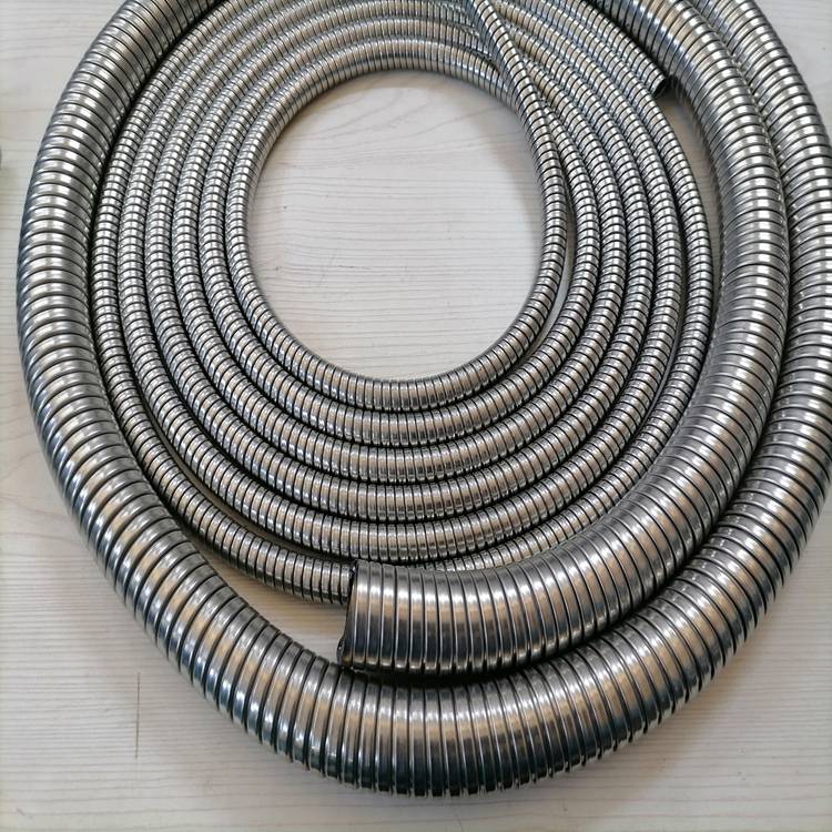 ss304不锈钢金属软管20电缆双扣保护软管裁17米根带卡环
