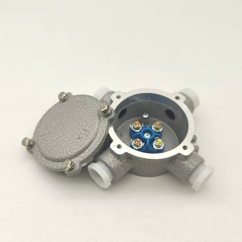 防爆一通穿线盒防爆电气配件防爆电线接线盒4分1寸线盒