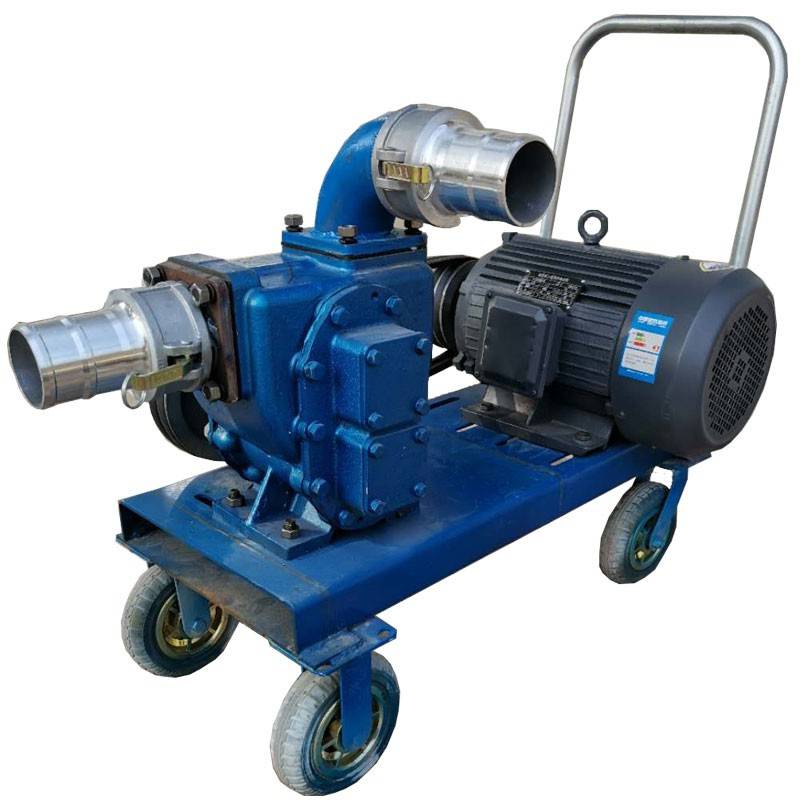 柴油大马力抽粪机电机220v带抽粪泵河道下水道清淤