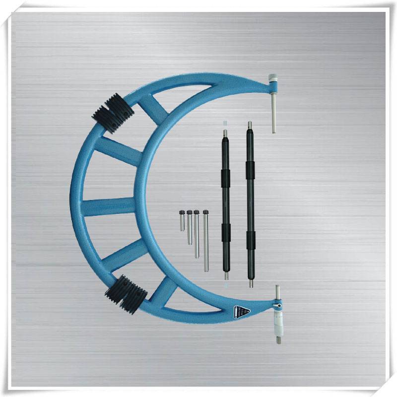 青量电子可换测砧外径千分尺500600mm棘轮测力14415510