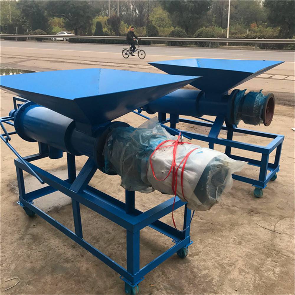 【牛粪鸡粪处理设备干湿两用螺旋绞龙式抽粪机粪便处理神器】价格