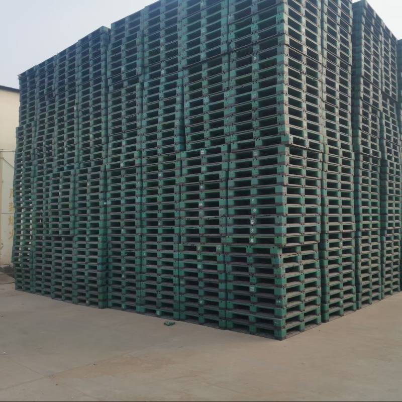 二手1200x1000双面塑料托盘 青岛啤酒专用二手托盘双面塑料栈板