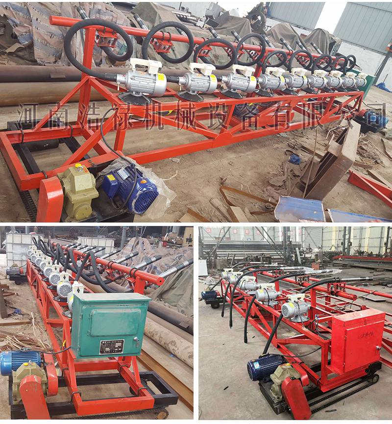 混凝土震动棒路面排阵振捣棒 水泥路面插入式排震 排式振动梁震动架