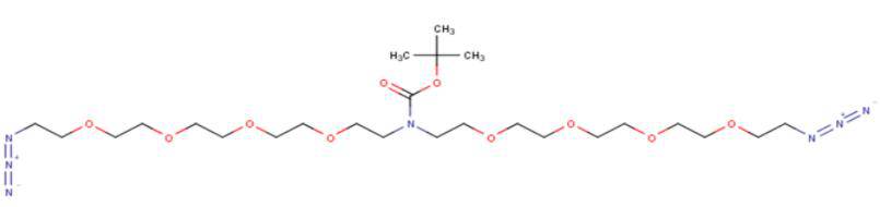 2055041-25-1，N-Boc-N-bis(PEG4-azide)