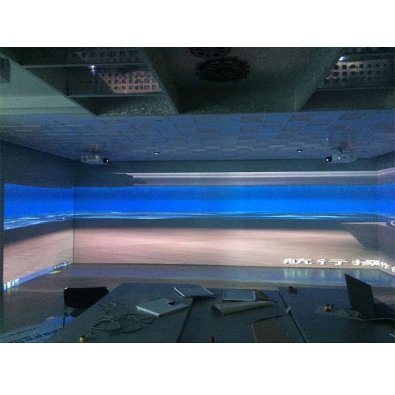 展馆设计平面图，互动国企文化馆，高科技数字展厅