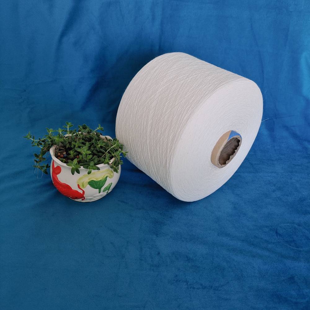 气流纺亚麻棉纱10支大麻纱苎麻再生棉纱润丰达价格低品种多