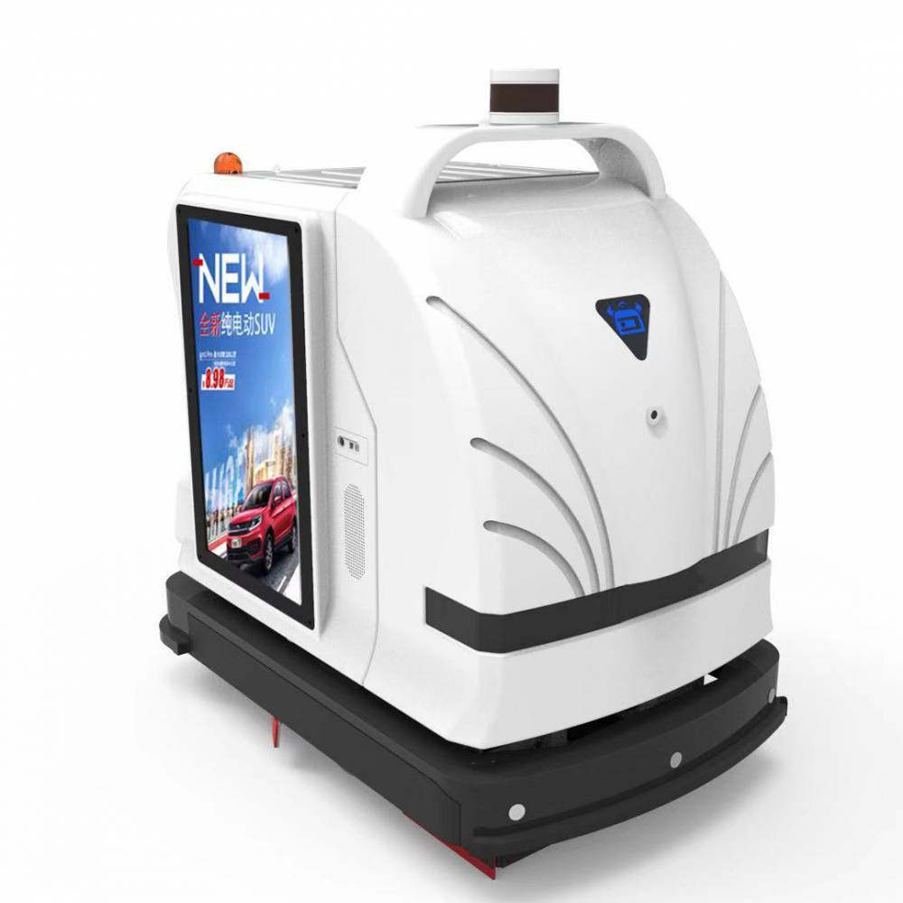 工业无人驾驶洗地机智能机器人全自动避障电动机器人锂电瓶清洁机