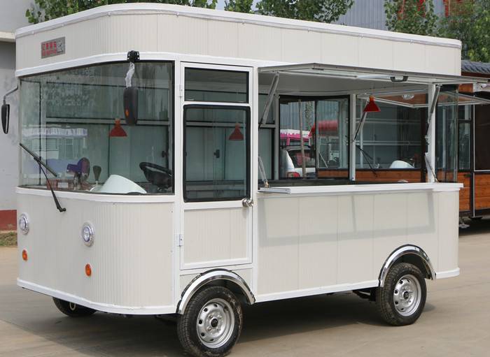 四轮电动餐车视频-即墨四轮电动餐车-亿品香餐车***上市