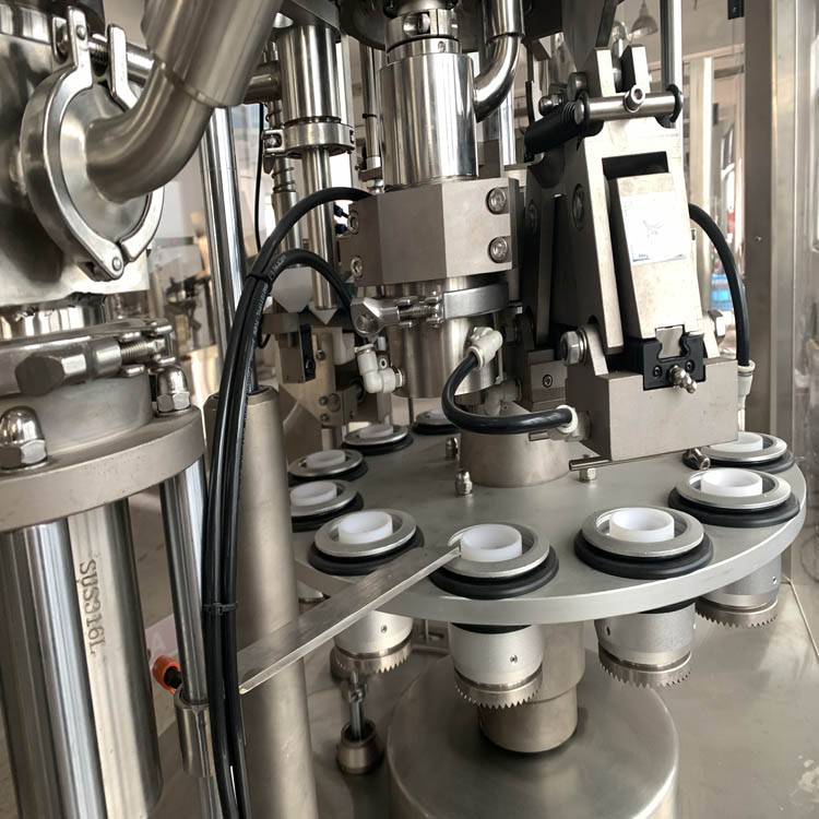 全自动双色牙膏灌装机温州护肤品封尾机医药药膏灌装封尾机