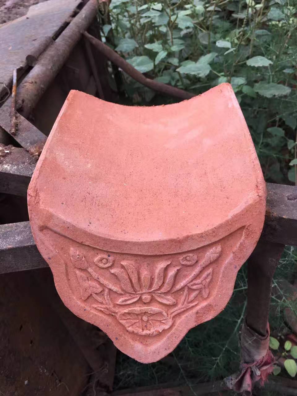 红土瓦淞山红色瓦片仿古瓦广东农村屋顶防水