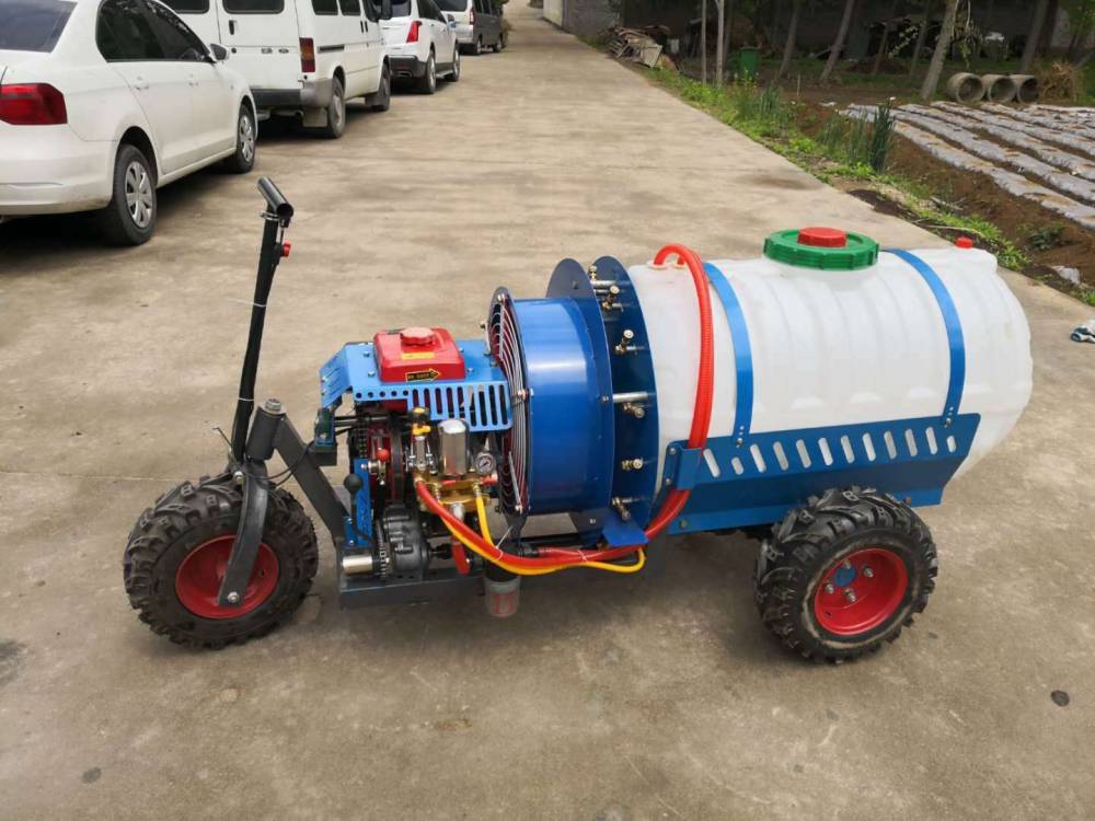 园林打药车背负式喷雾器富民牌小型手推式打药机