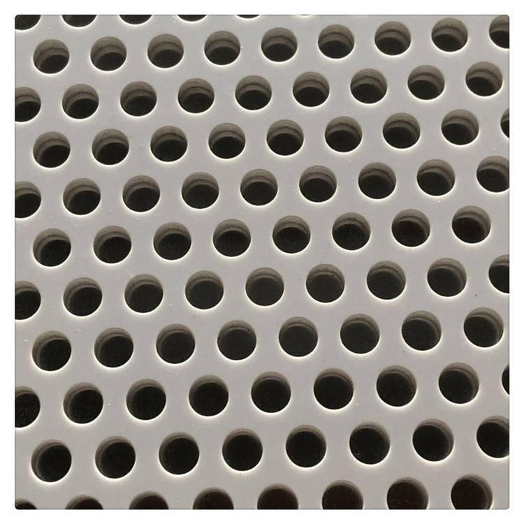 河北pp冲孔板塑料多孔板 聚乙烯2-20mm厚筛板网 塑料冲孔板加工定制