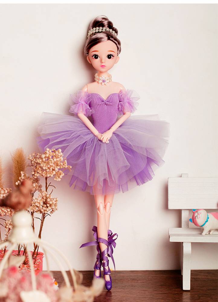 仙仙芭比娃娃第4代升级版芭蕾公主舞蹈娃娃换装女孩礼物儿童玩具