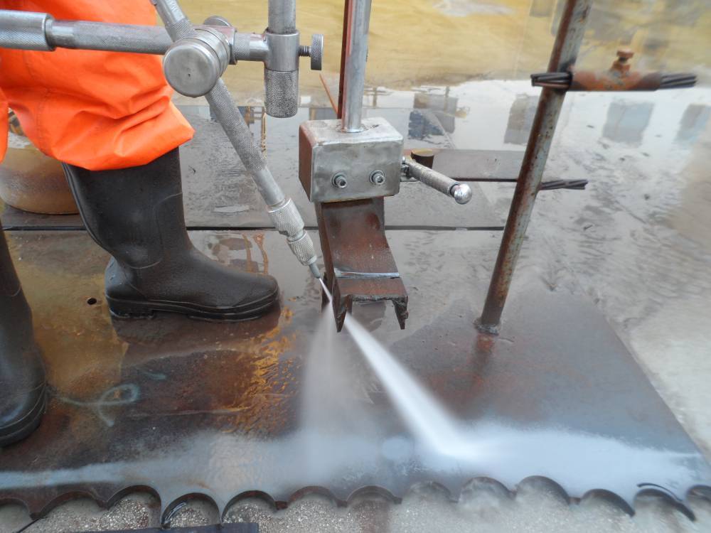 便携式水除锈机dsn50水刀管道切割煤矿水切割机价格脱硫塔切割