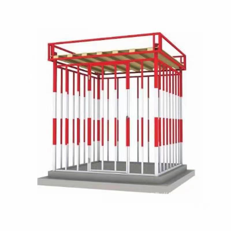 【配电箱防护棚定型化配电箱防护围栏 工地警示用一级配电箱防护棚】