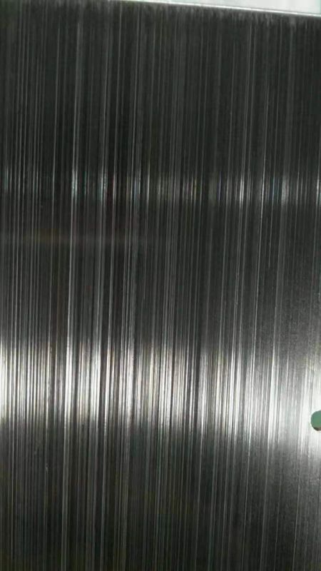 佛山益泓供应拉丝钛金不锈钢板拉丝不锈钢钛金电镀工厂图片