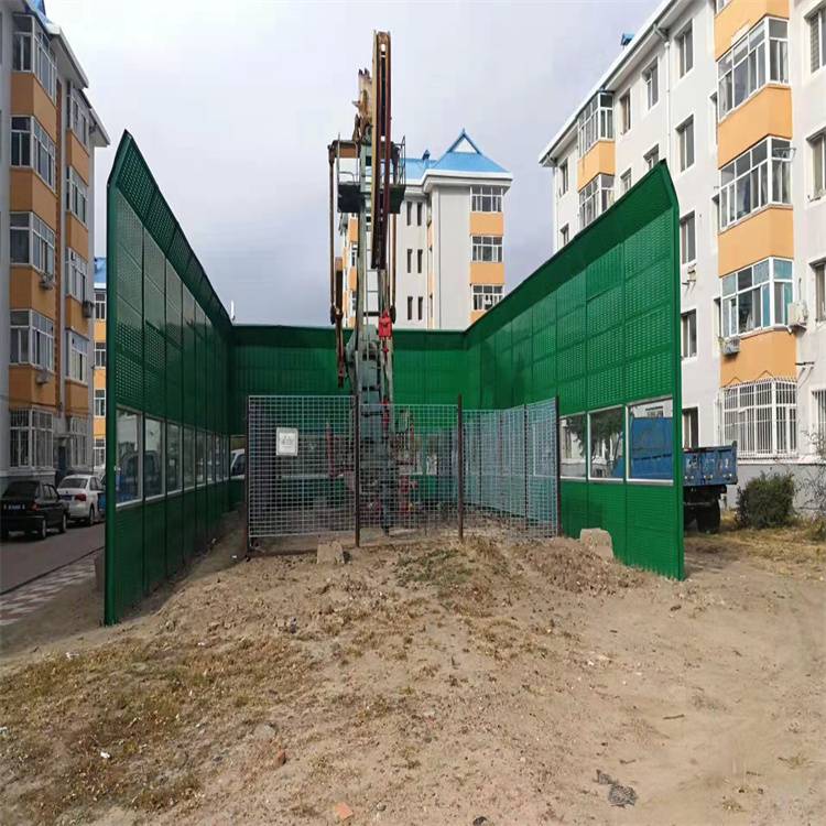 工地隔音墙a霍林郭勒工地隔音墙a工地隔音墙安装效果