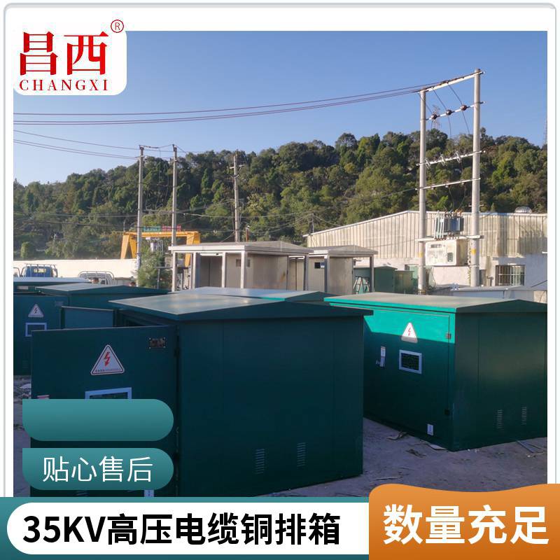 昌西户外欧式铜排箱不锈钢35KV电缆接线箱多分支