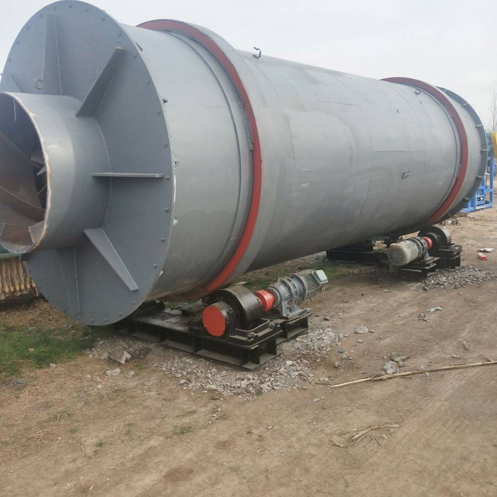 大型三回程滚筒烘干机卧式套筒煤泥烘干机沙子烘干机