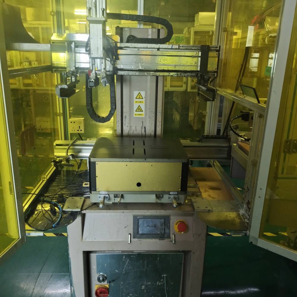 莞聚二手优印东远全自动丝印机自动单片丝印机