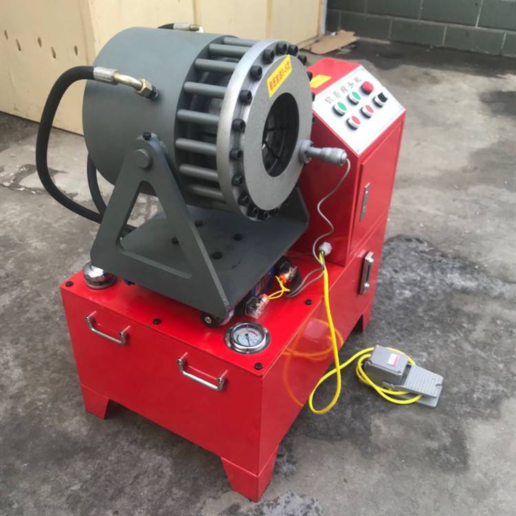 铁管缩管机多少钱台牛场大棚果园建筑用的钢管缩管机供应