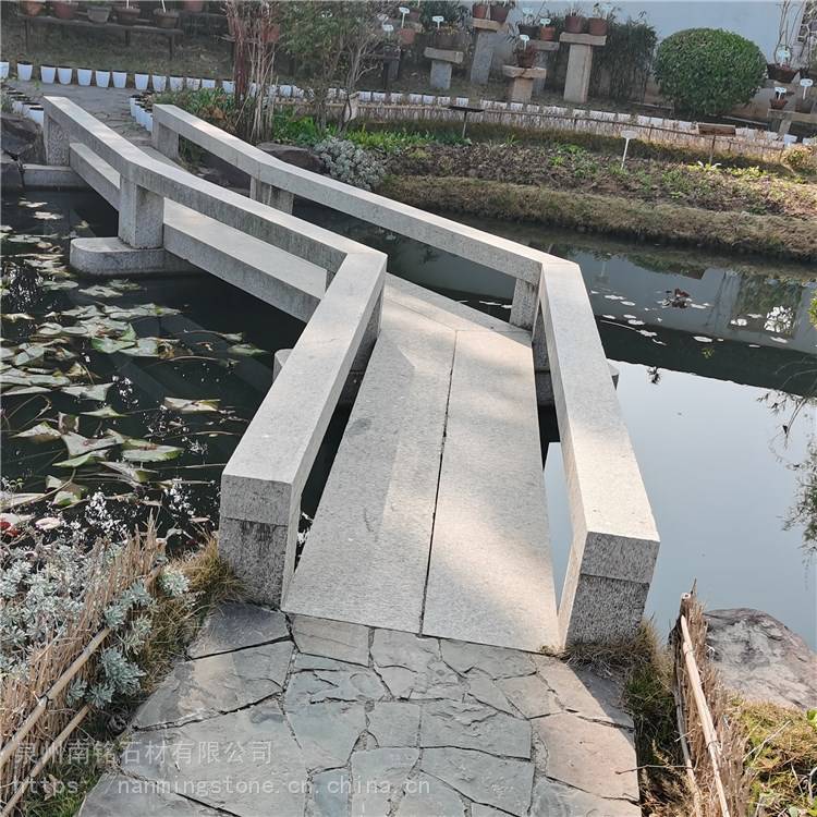 石雕小石桥惠安大理石汉白玉石石拱桥园林景观石雕拱桥