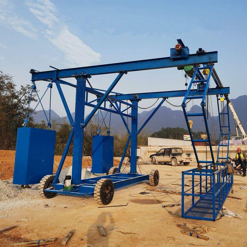 桥梁防撞梁台车2吨护栏式台车金尊支持定制