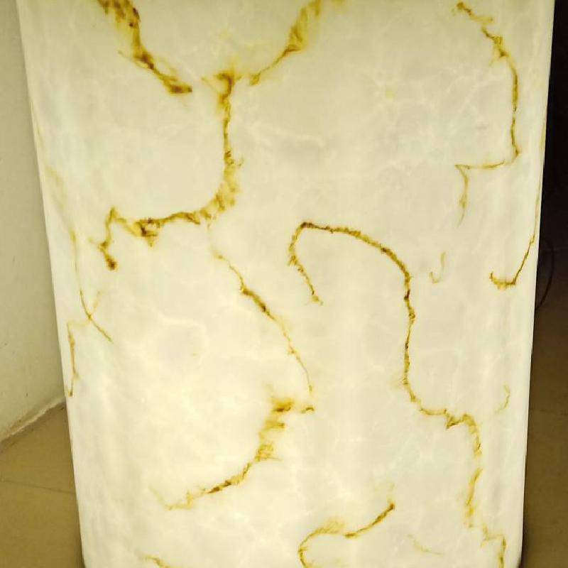 樊灯云石仿云石大理石玉石透光石制品洗手盆卫生间洗漱台盆产品订制