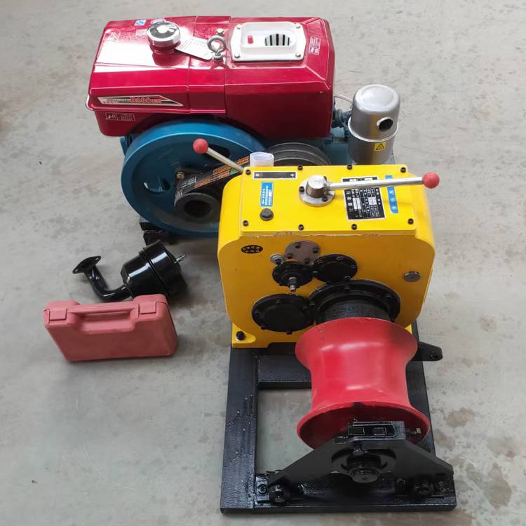 5t汽油绞磨机8t柴油机动绞磨机10t大吨位绞磨机生产厂家