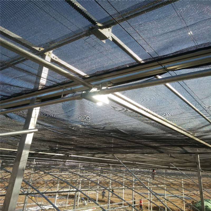 智能温室大棚电动遮阳网配件生产厂家