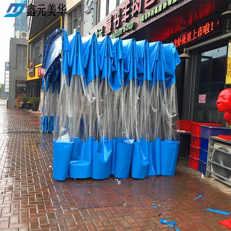 河西加强收缩雨棚推拉仓储蓬厂家在哪