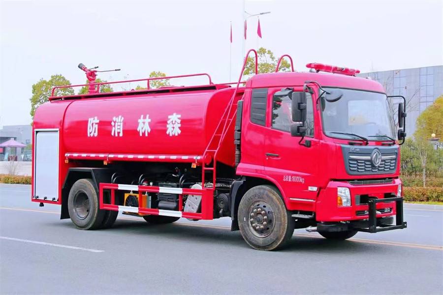 东风天锦13方供水消防洒水车康明斯230马力