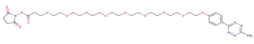 2183440-34-6，Methyltetrazine-PEG8-NHS ester
