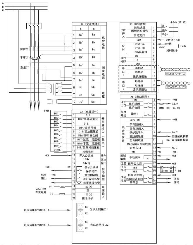 北京四方CSD-221A  数字式电容器 保护测控装置