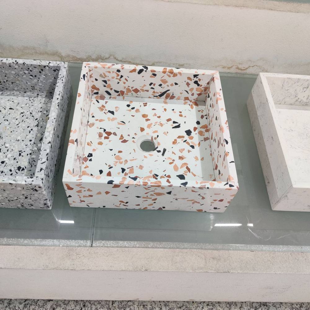 天然石料水泥无机水磨石6001200服装店商铺地板砖800健身房地砖