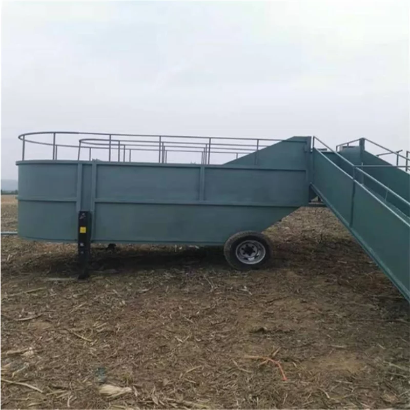 宁夏药液洗羊机移动式羊只药浴车鑫禄重工