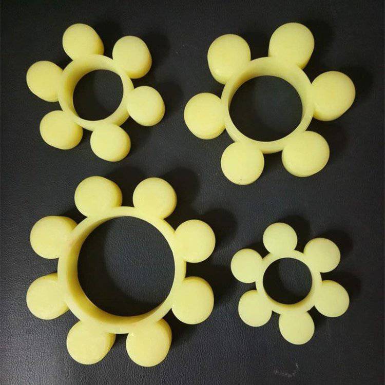 六角聚氨酯梅花垫mt型联轴器梅花垫泵对轮垫