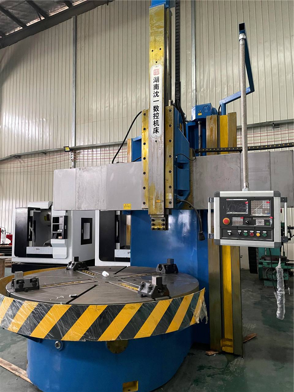 长沙沈一数控车25米高速数控立车ca5120e金属切削工业型单柱立式车床