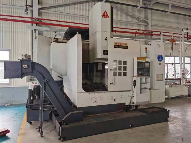 台湾油机1000atcc立车二手卧式数控车床立式车削机床