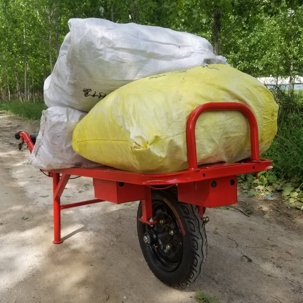农用手推车爬山独轮车鸡公车电动48v