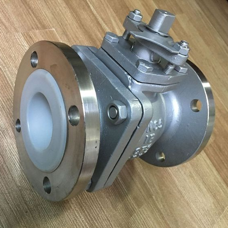 供应q41f46型衬氟手动球阀pn10pn16手动法兰球阀