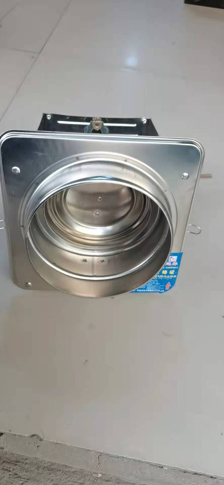 160导流高密闭不锈钢止逆阀厨房公共烟道克负压防烟逆止阀防火止回阀