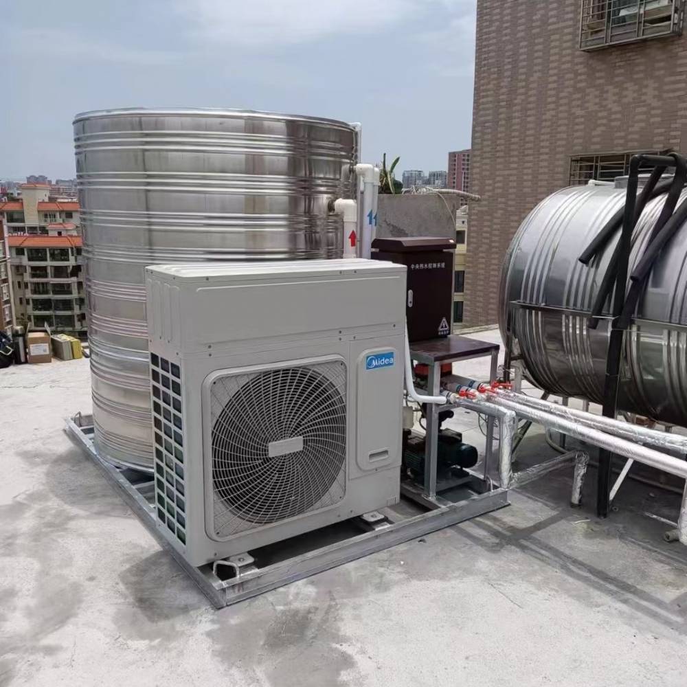 工厂热水工程 空气能热泵热水系统工程