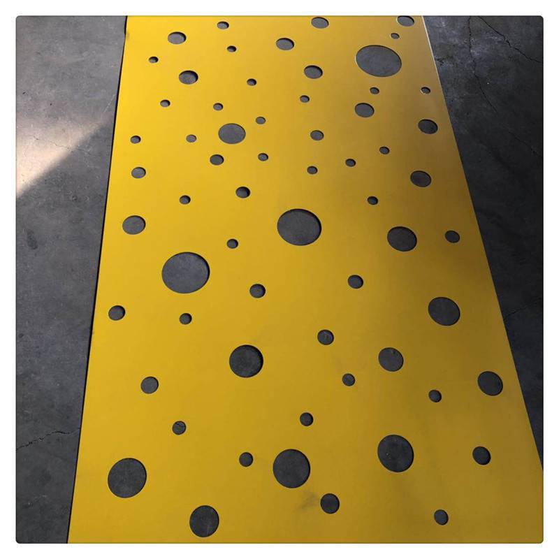 江苏厂家定制外墙穿孔铝板 商场吊顶装饰图案冲孔板