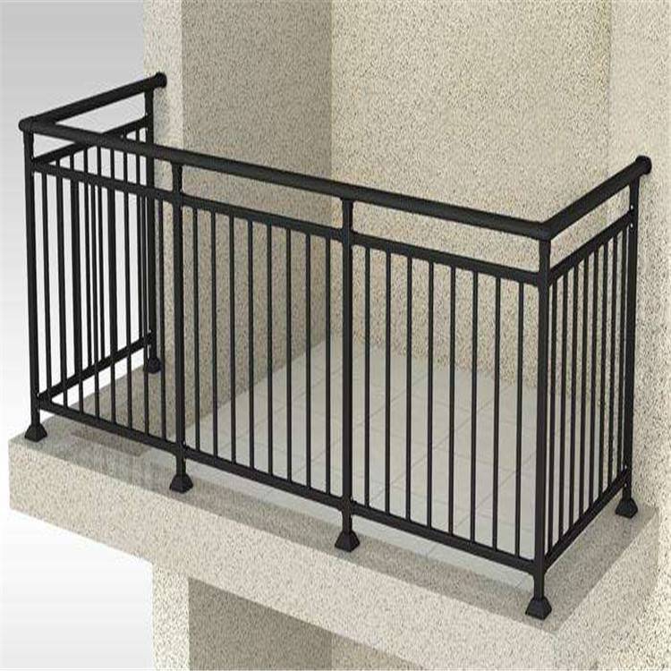 淮阳 小区阳台护栏图片大全 扶沟 铁艺阳台栏杆价格 锌钢阳台围栏多少