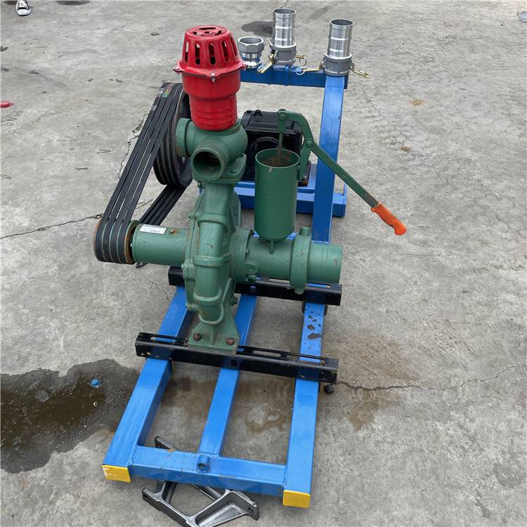 柴油机带的喷灌泵大流量混流泵柴油机排污8寸抽水泵