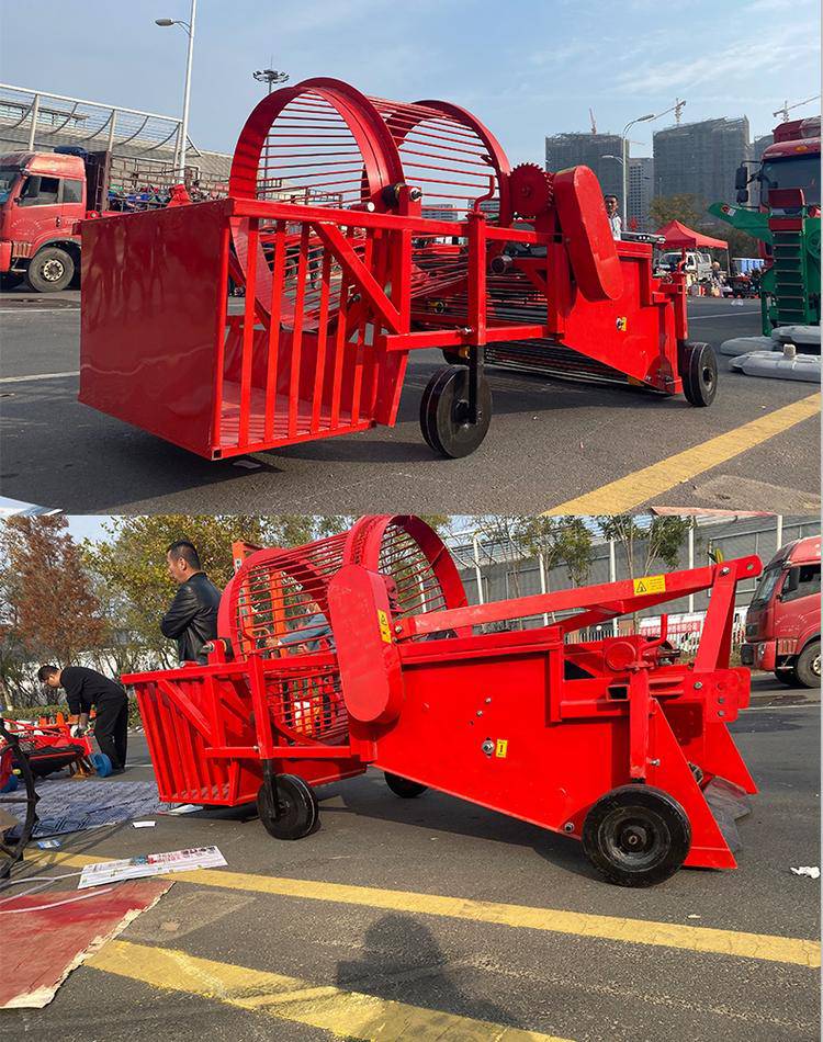 滚动式地膜回收机农膜筛选清理机废旧薄膜起茬捡拾机盛祥顺