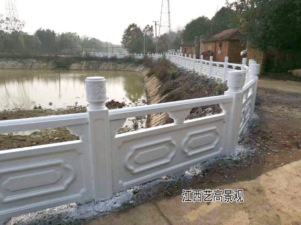 江西广东福建水泥仿石栏杆景区河道防护栏石栏杆制作厂家