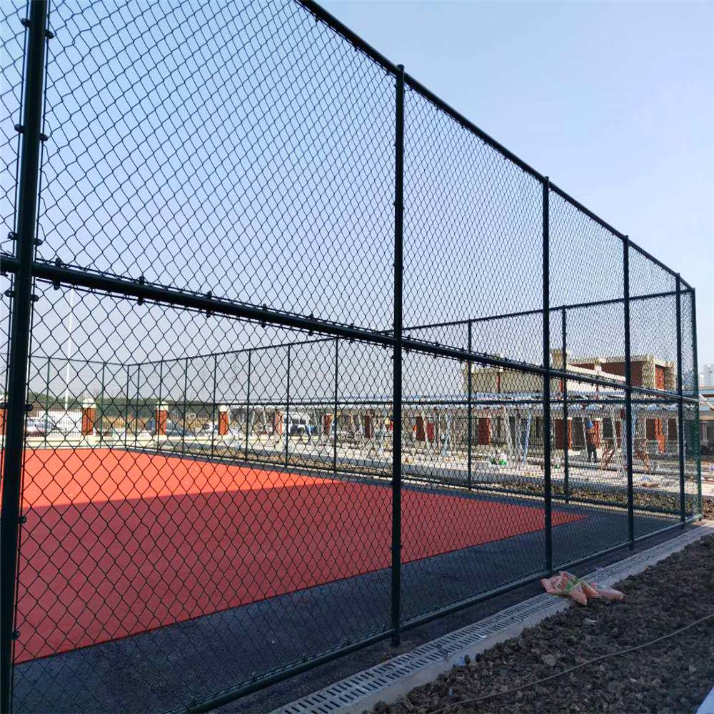 勾花网护栏体育场铁丝网篮球场防护网