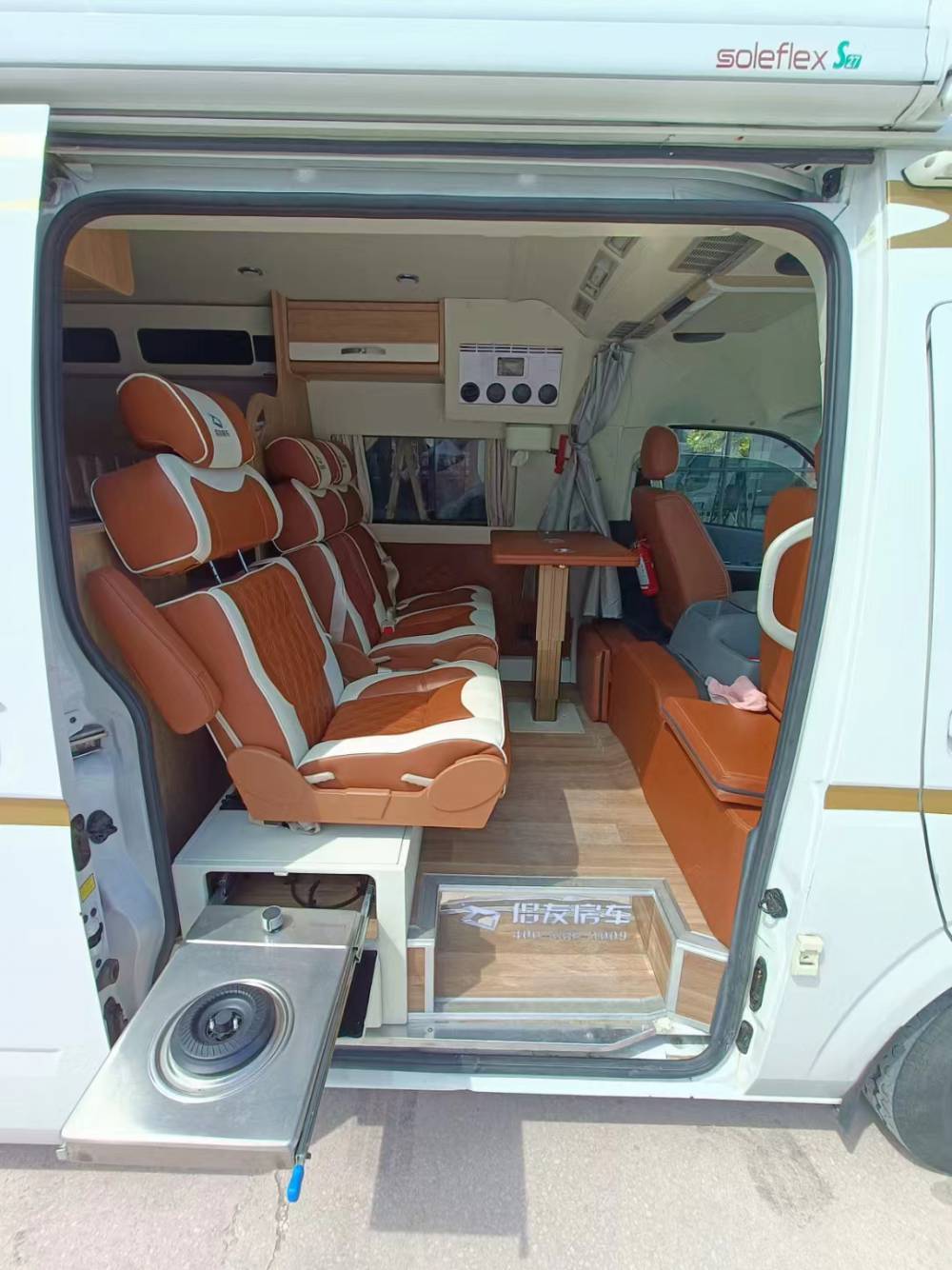 二手准新车20年福田g9b型房车陕西西安个人户5座13万公里